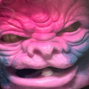 Pink and Purple Art Sculpture